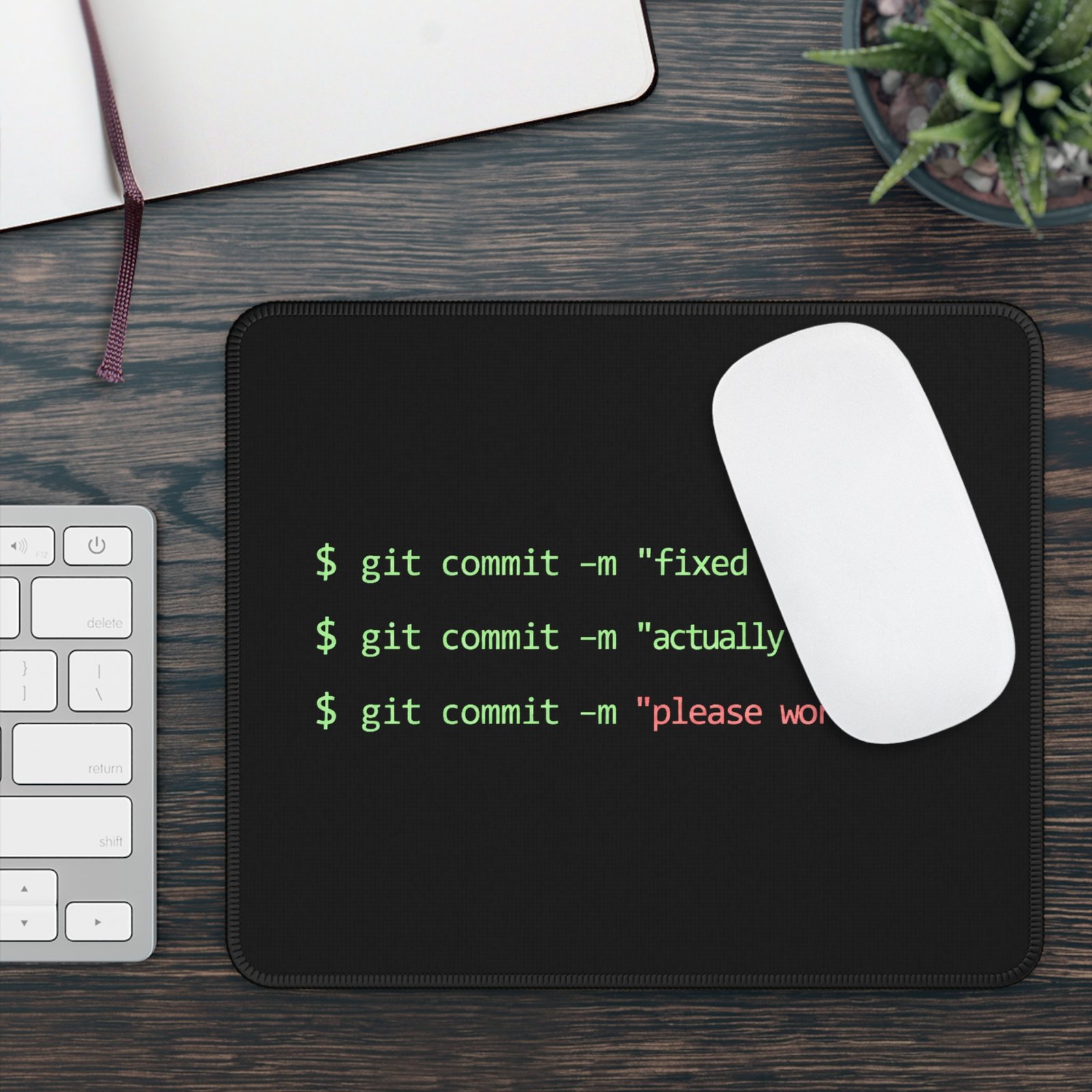 git commit mouse pad git commit mouse pad