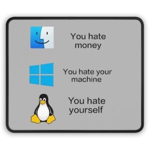 harsh reality — mouse pad