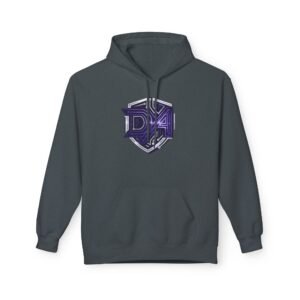 duo axiom shield logo hoodie
