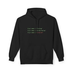 git commit — hoodie