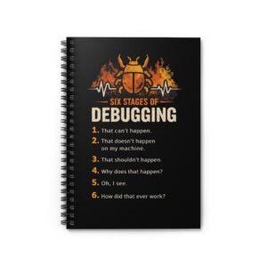 six stages of debugging — notebook